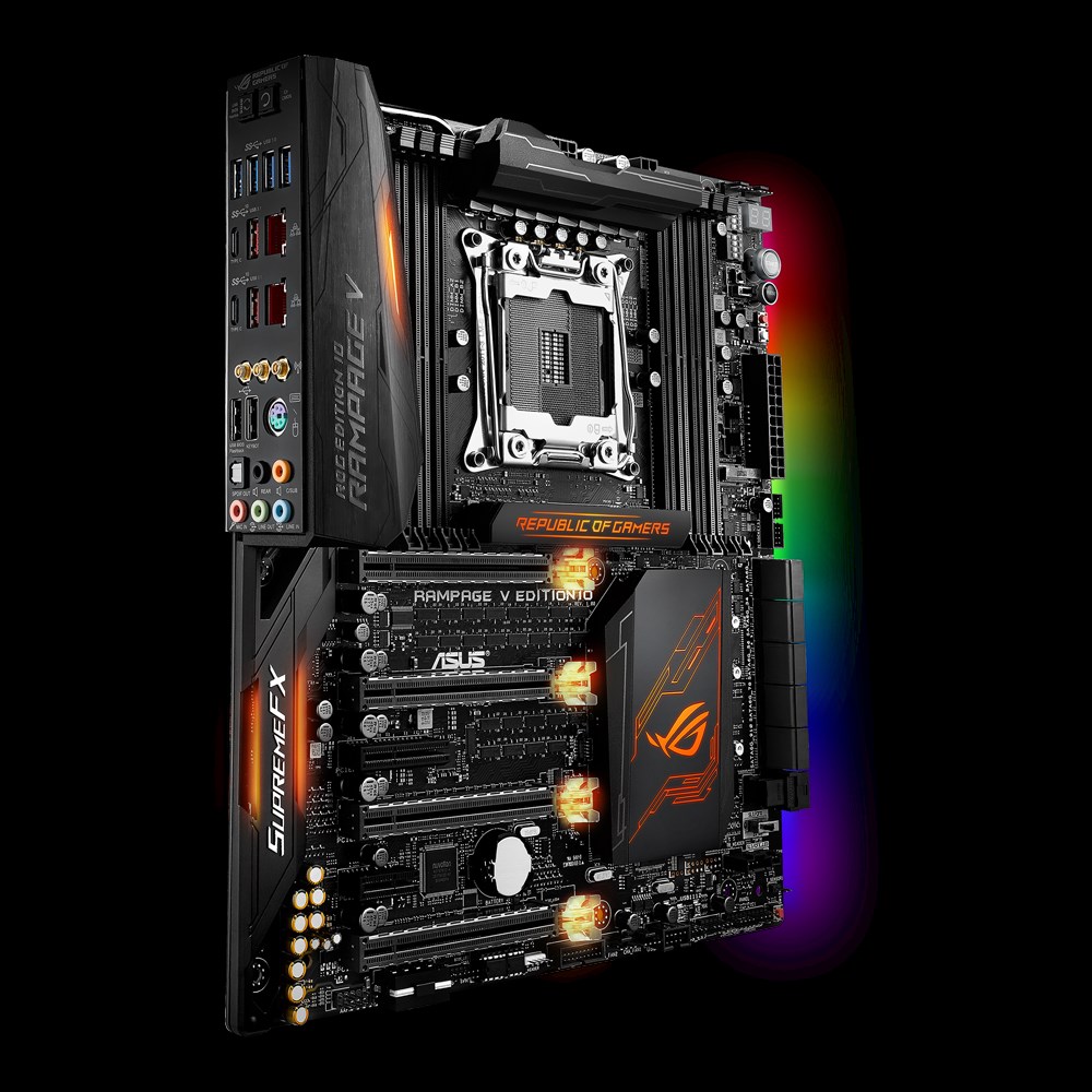 Asus ROG Rampage V Edition 10 - Motherboard Specifications On